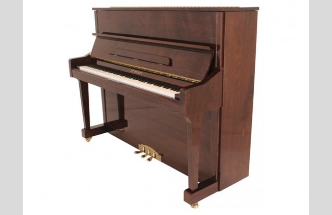 Steinhoven SU 121 Polished Walnut Upright Piano All Inclusive Package - Image 1